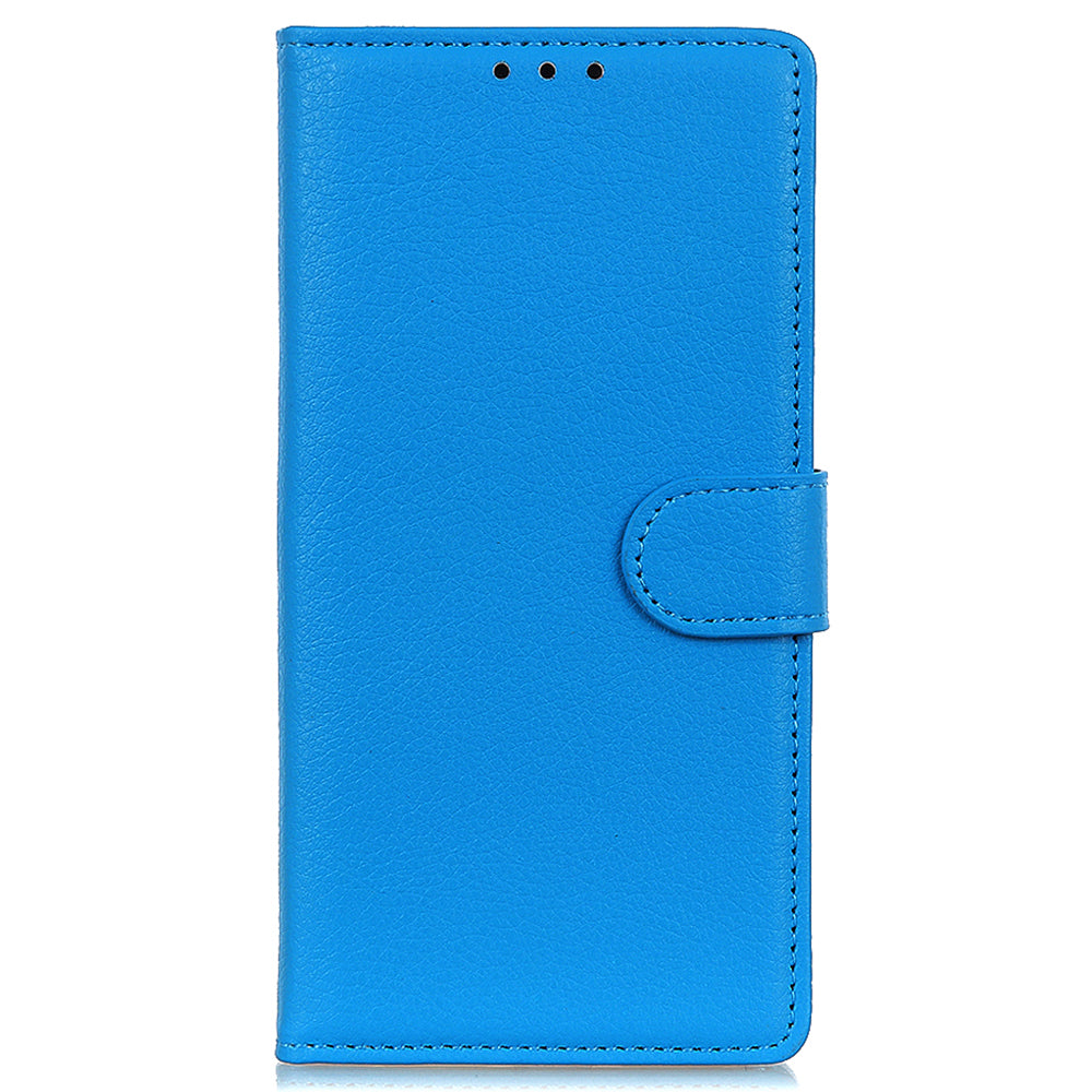 For Samsung Galaxy A05 4G Case Wallet Stand Litchi Texture PU Leather Phone Cover