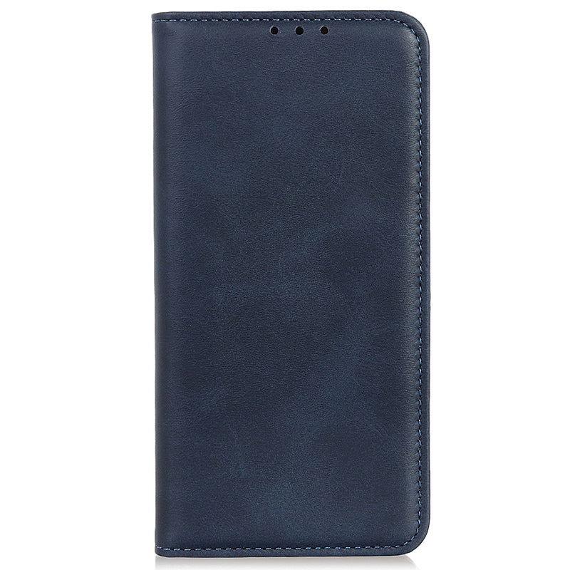 For Samsung Galaxy A05 4G Case Split Leather Cover Wallet Stand Cowhide Texture Phone Shell