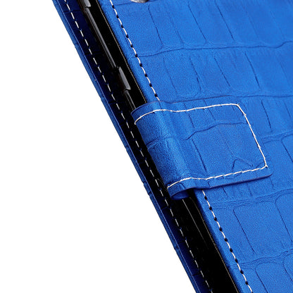 For Samsung Galaxy A05 4G Case Stand Crocodile Texture Leather Phone Wallet Cover