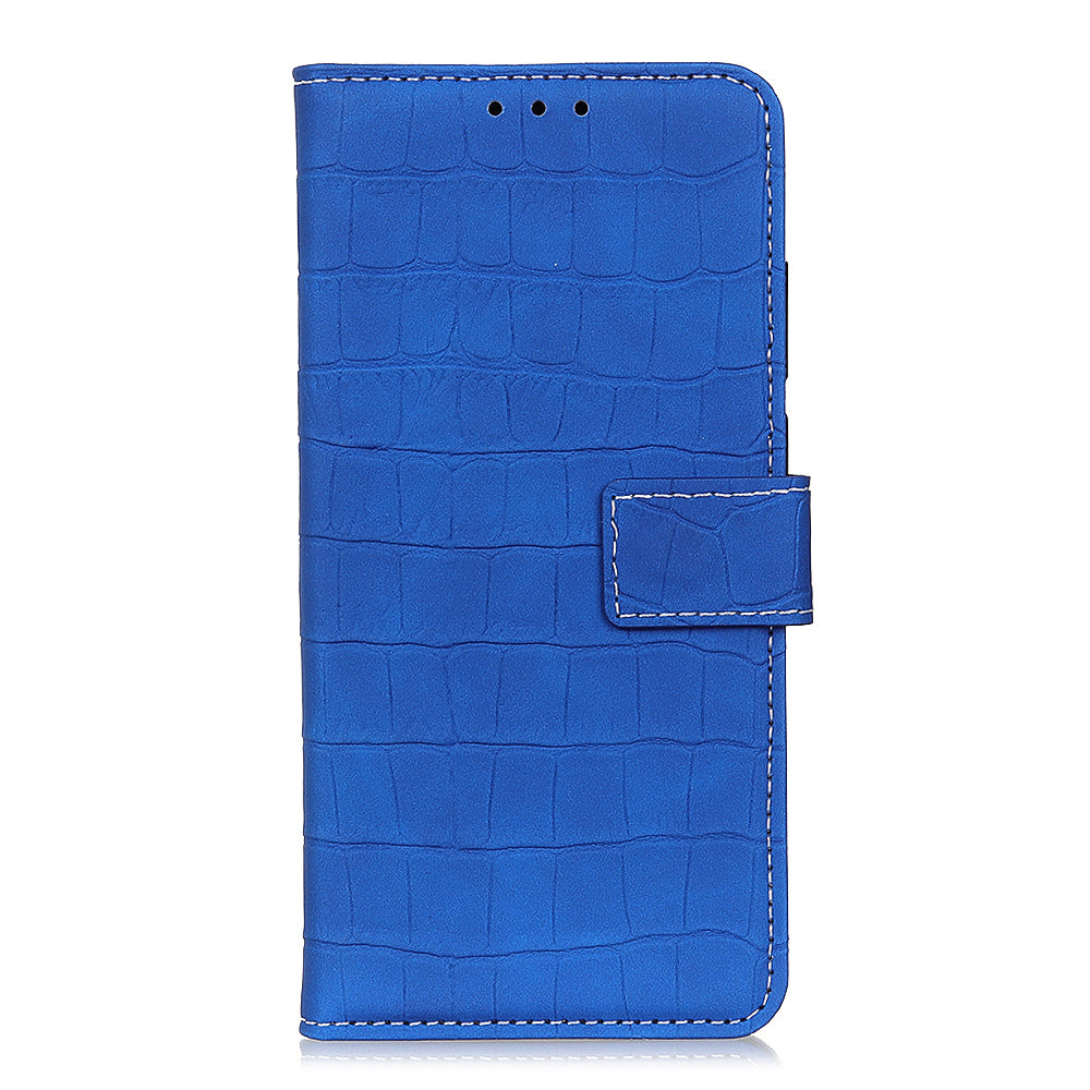 For Samsung Galaxy A05 4G Case Stand Crocodile Texture Leather Phone Wallet Cover