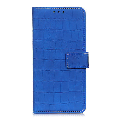 For Samsung Galaxy A05 4G Case Stand Crocodile Texture Leather Phone Wallet Cover