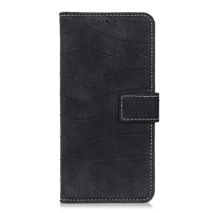 For Samsung Galaxy A05 4G Case Stand Crocodile Texture Leather Phone Wallet Cover