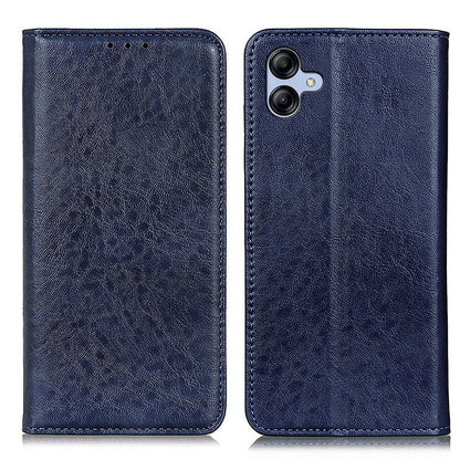 For Samsung Galaxy A05 4G Case PU Leather Crazy Horse Texture Stand Wallet Phone Cover
