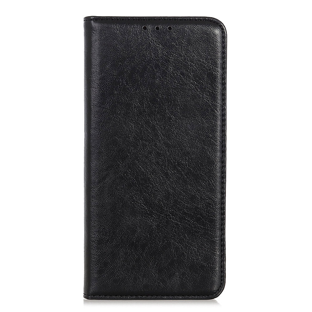 For Samsung Galaxy A05 4G Case PU Leather Crazy Horse Texture Stand Wallet Phone Cover