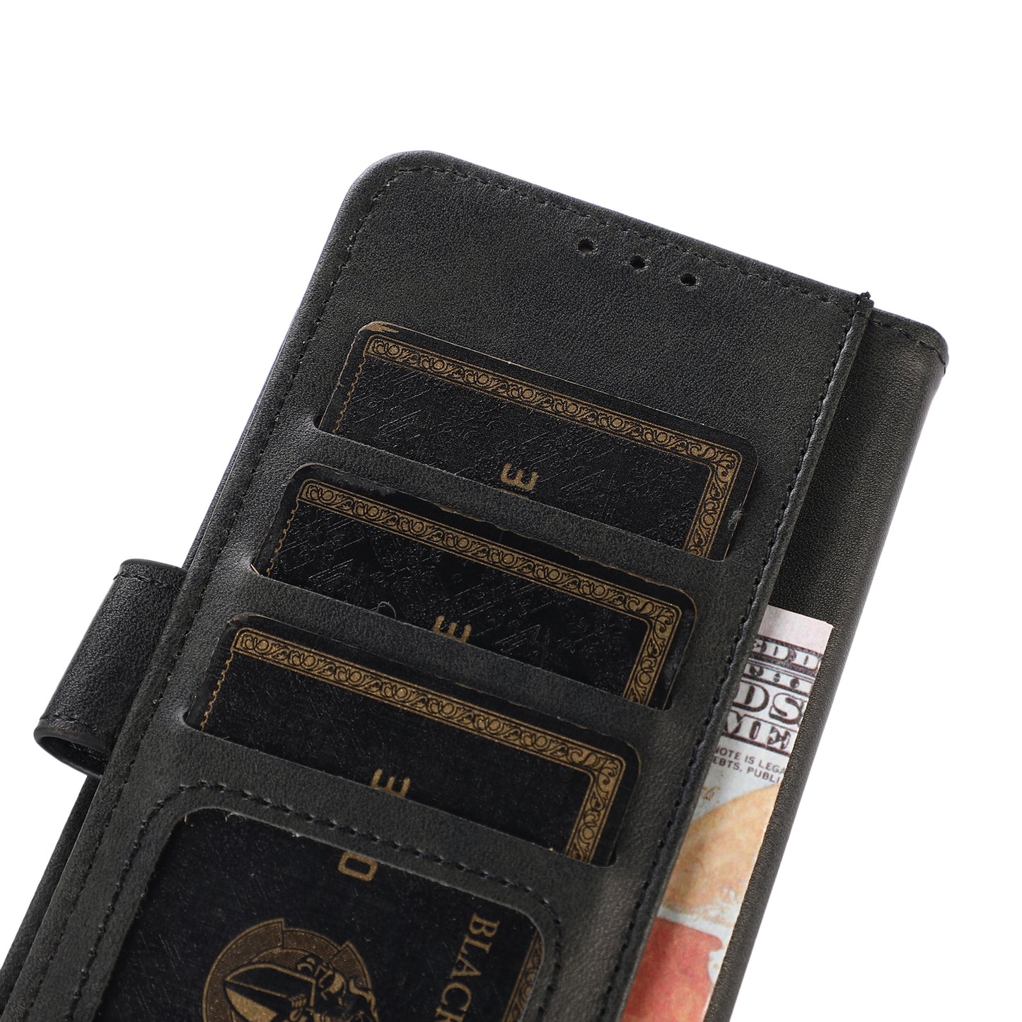 For Samsung Galaxy A05 4G Case Cowhide Texture Anti-Scratch Leather Phone Stand Cover Wallet