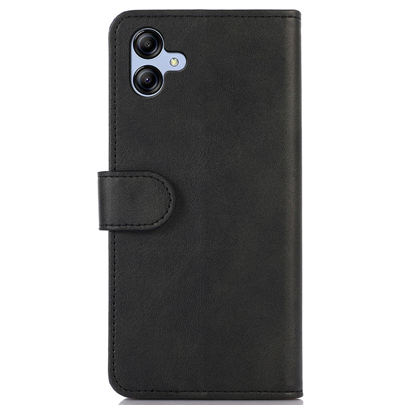 For Samsung Galaxy A05 4G Case Cowhide Texture Anti-Scratch Leather Phone Stand Cover Wallet
