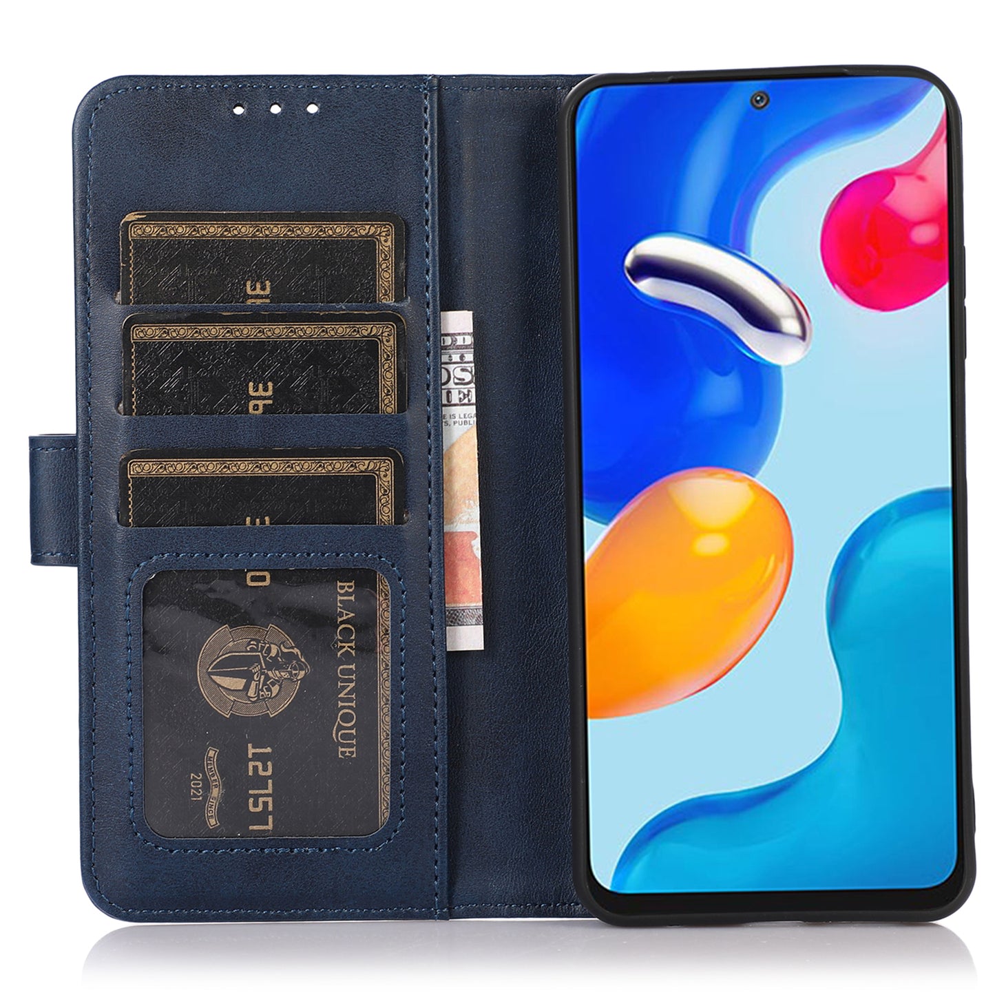 For Samsung Galaxy A05 4G Case Cowhide Texture Anti-Scratch Leather Phone Stand Cover Wallet