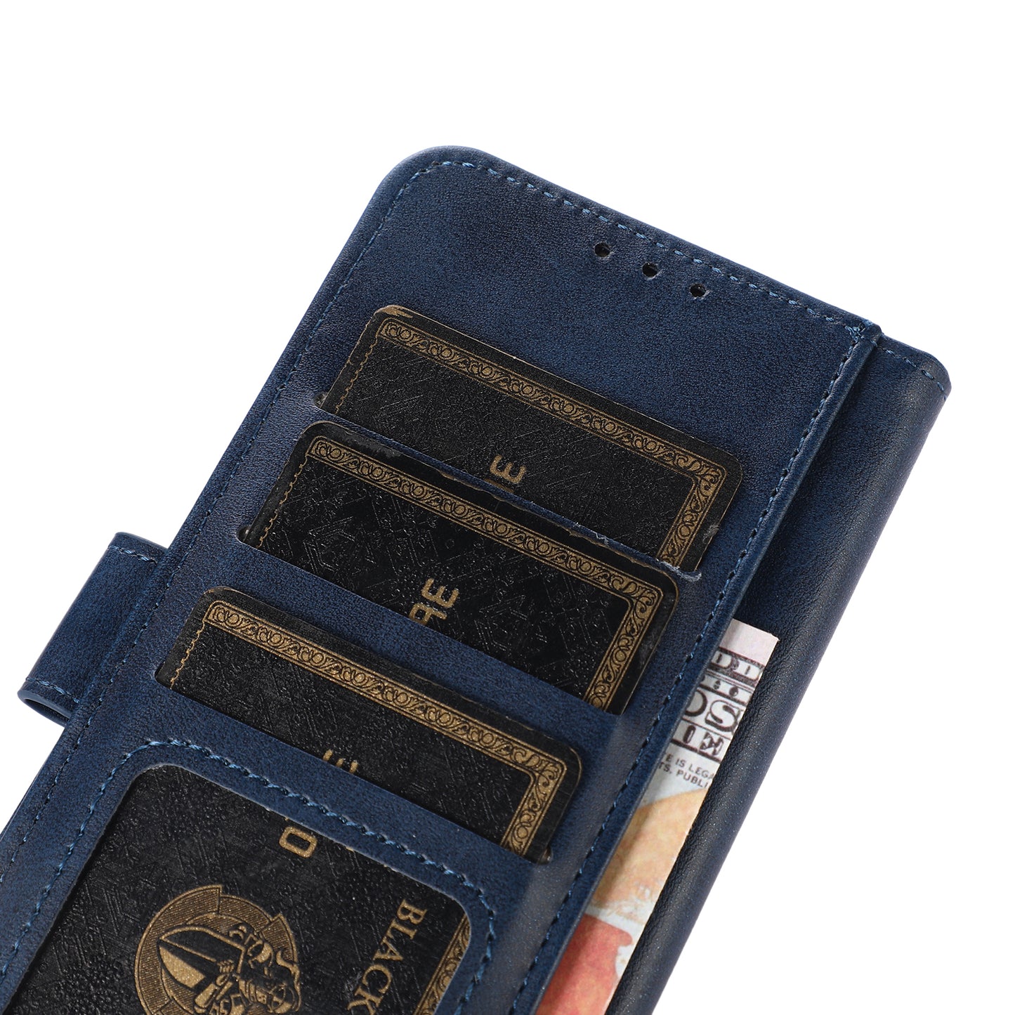 For Samsung Galaxy A05 4G Case Cowhide Texture Anti-Scratch Leather Phone Stand Cover Wallet