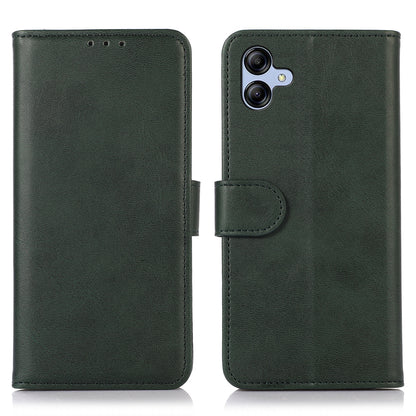 For Samsung Galaxy A05 4G Case Cowhide Texture Anti-Scratch Leather Phone Stand Cover Wallet