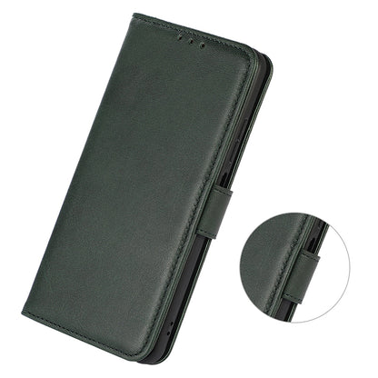 For Samsung Galaxy A05 4G Case Cowhide Texture Anti-Scratch Leather Phone Stand Cover Wallet