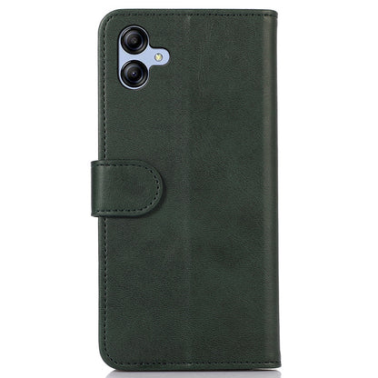 For Samsung Galaxy A05 4G Case Cowhide Texture Anti-Scratch Leather Phone Stand Cover Wallet