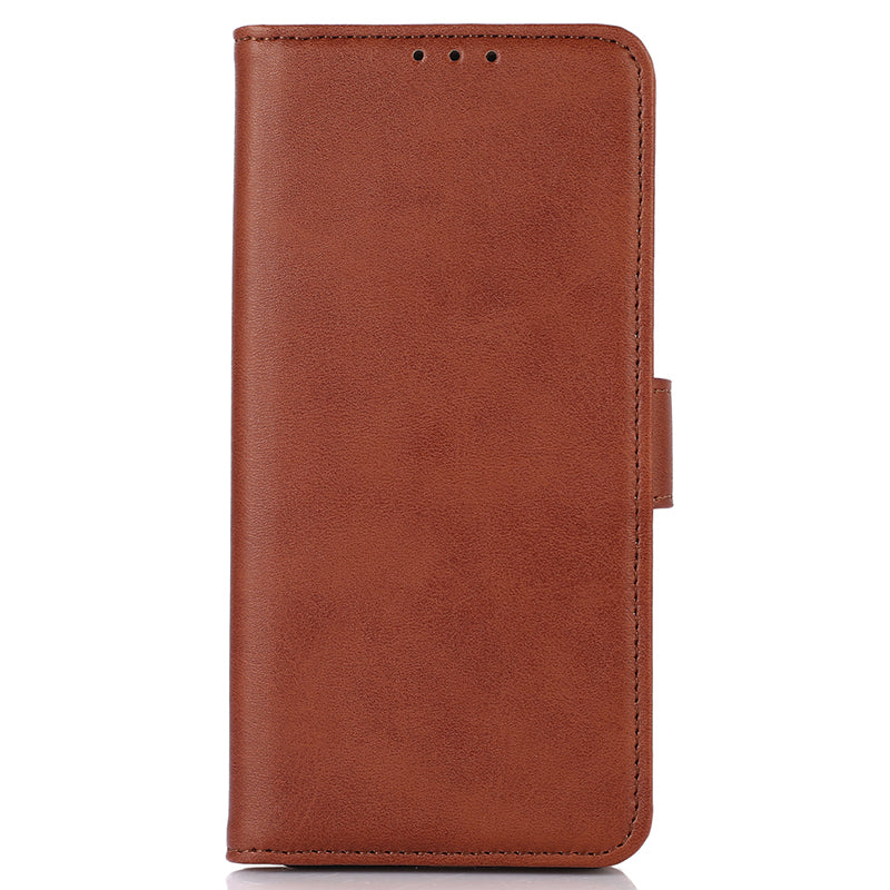 For Samsung Galaxy A05 4G Case Cowhide Texture Anti-Scratch Leather Phone Stand Cover Wallet