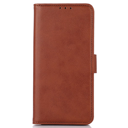 For Samsung Galaxy A05 4G Case Cowhide Texture Anti-Scratch Leather Phone Stand Cover Wallet