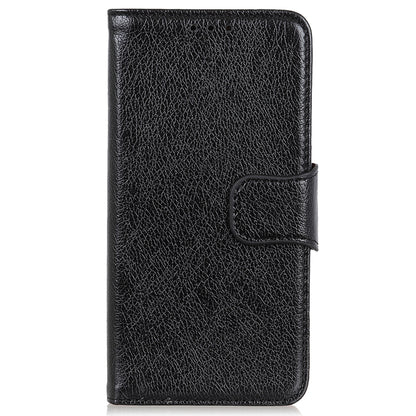 For Samsung Galaxy A05 4G Case Nappa Texture Split Leather Foldable Stand Phone Cover
