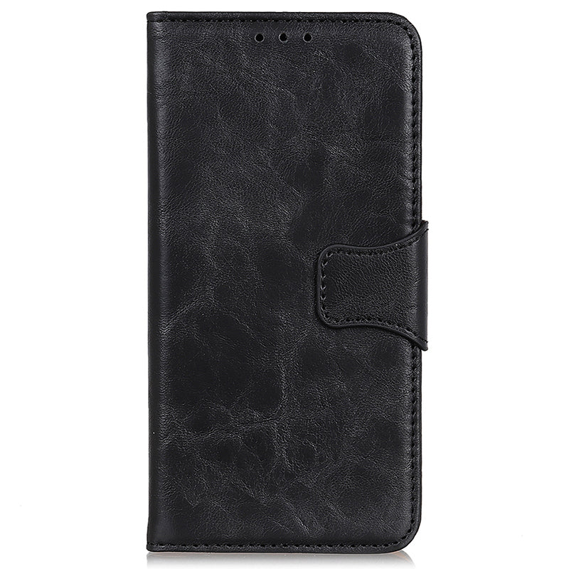 For Samsung Galaxy A05 4G Case Split Leather Crazy Horse Texture Wallet Phone Cover