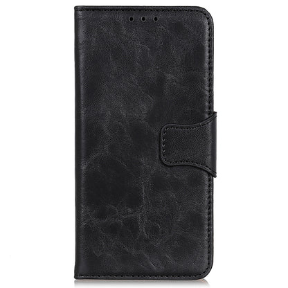 For Samsung Galaxy A05 4G Case Split Leather Crazy Horse Texture Wallet Phone Cover