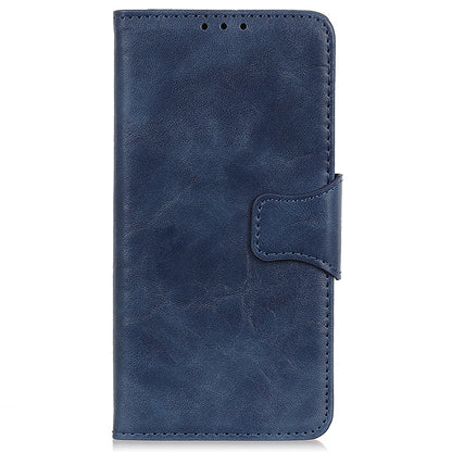 For Samsung Galaxy A05 4G Case Split Leather Crazy Horse Texture Wallet Phone Cover