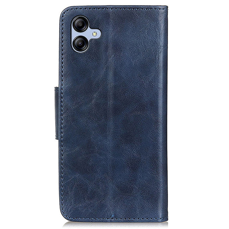 For Samsung Galaxy A05 4G Case Split Leather Crazy Horse Texture Wallet Phone Cover