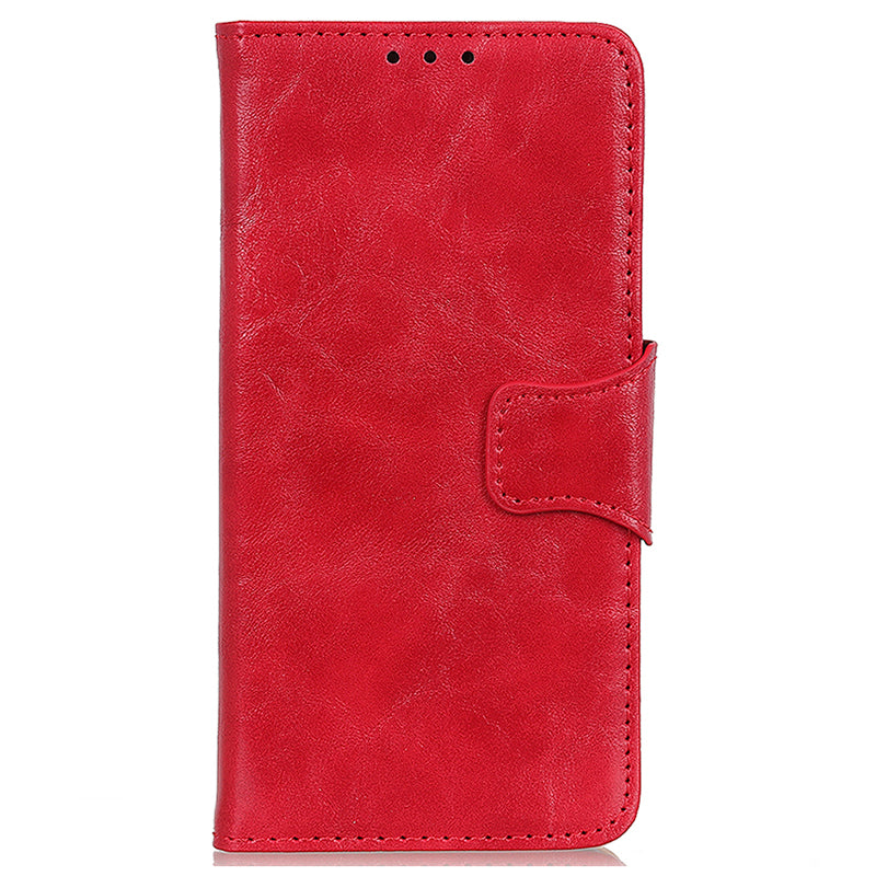 For Samsung Galaxy A05 4G Case Split Leather Crazy Horse Texture Wallet Phone Cover