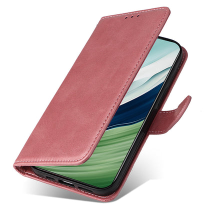For Huawei Mate 60 Pro Case Calf Texture Wallet Stand PU Leather Protection Cell Phone Cover