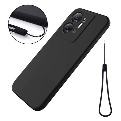 For Infinix Hot 30 Case Liquid Silicone + Soft Lining Anti-scratch Phone Back Cover