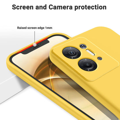 For Infinix Hot 30 Case Liquid Silicone + Soft Lining Anti-scratch Phone Back Cover