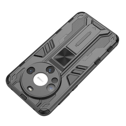 For Huawei Mate 60 Case with Kickstand Combo PC+TPU Phone Cover