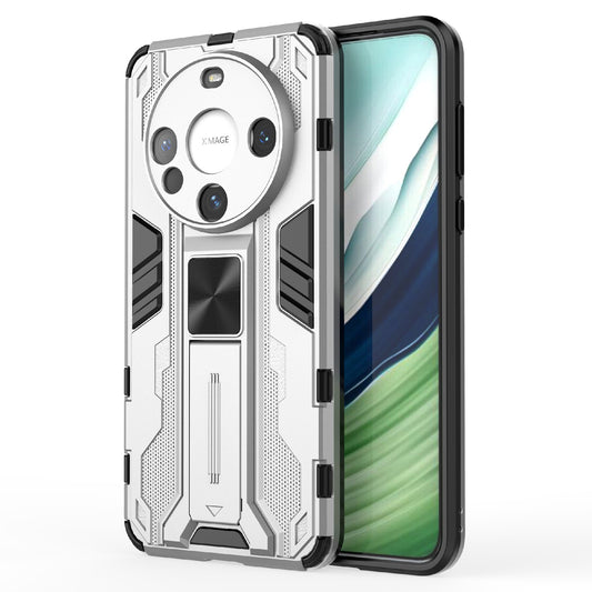For Huawei Mate 60 Case with Kickstand Combo PC+TPU Phone Cover