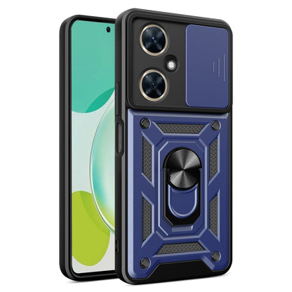 For Huawei Nova 11i Phone Case Slide Lens Protection PC+TPU Kickstand Cover