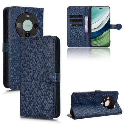 For Huawei Mate 60 Cover Imprinted Wallet PU Leather Stand Phone Case