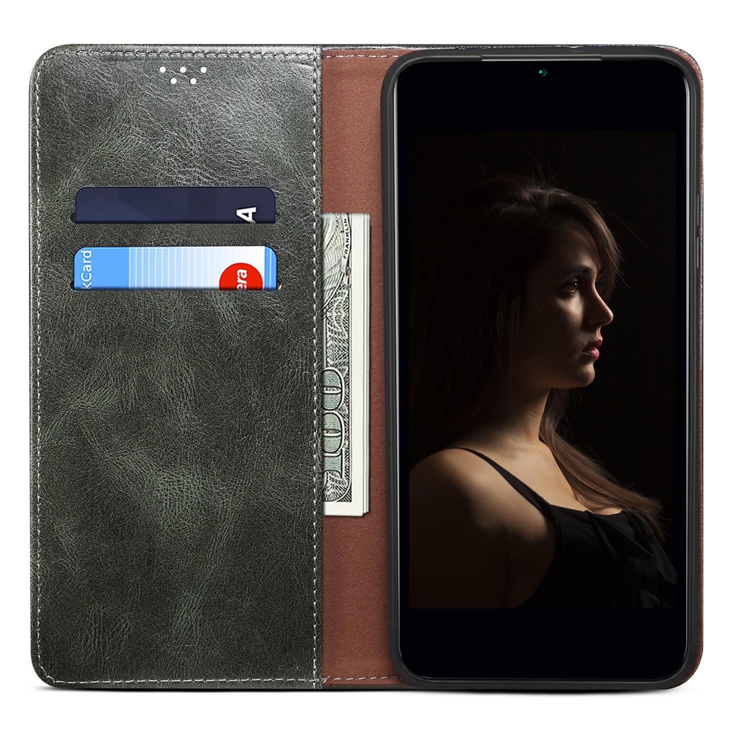 For Samsung Galaxy A05s 4G Case Mobile Phone Cover Stand Wallet TPU + PU Leather Shell