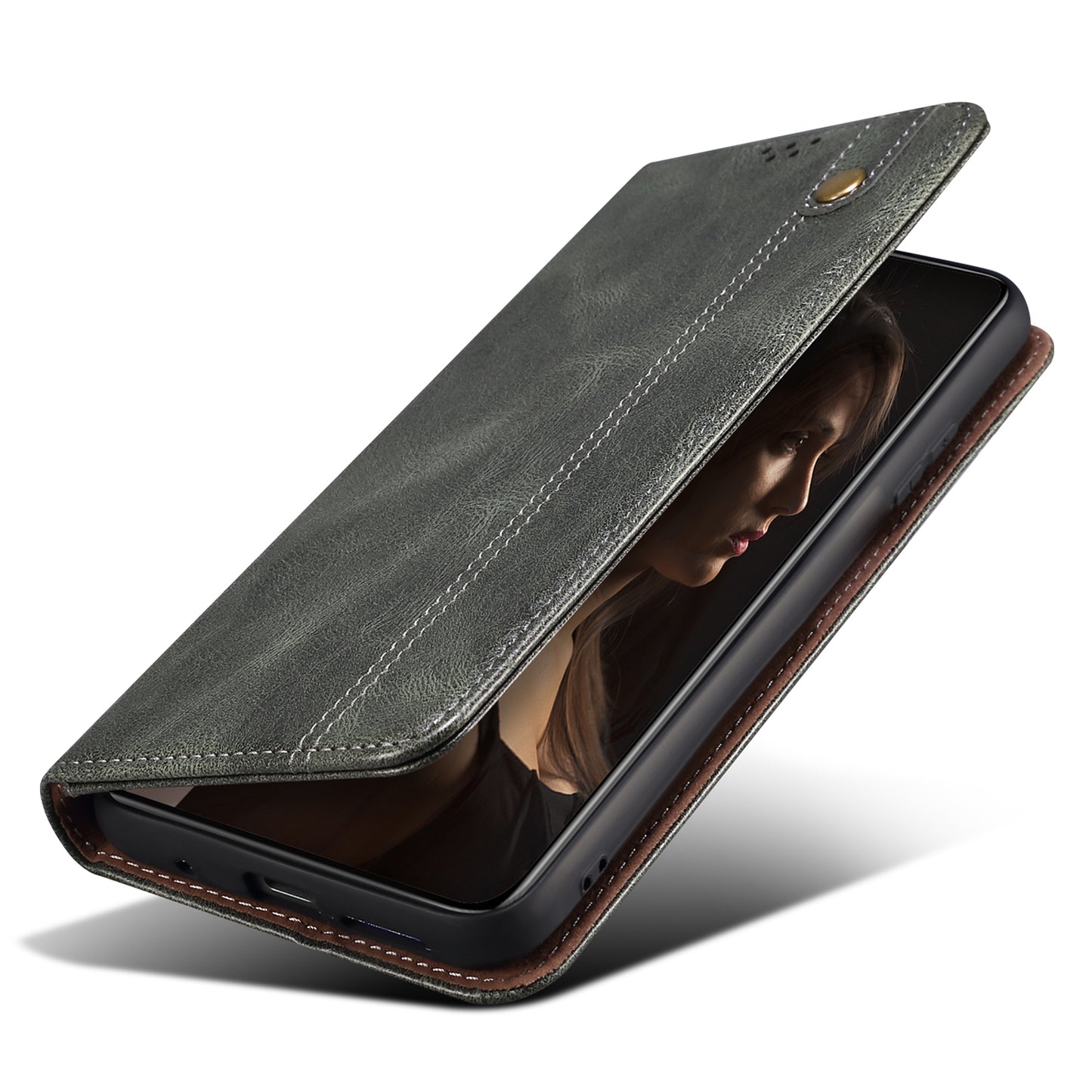 For Samsung Galaxy A05s 4G Case Mobile Phone Cover Stand Wallet TPU + PU Leather Shell