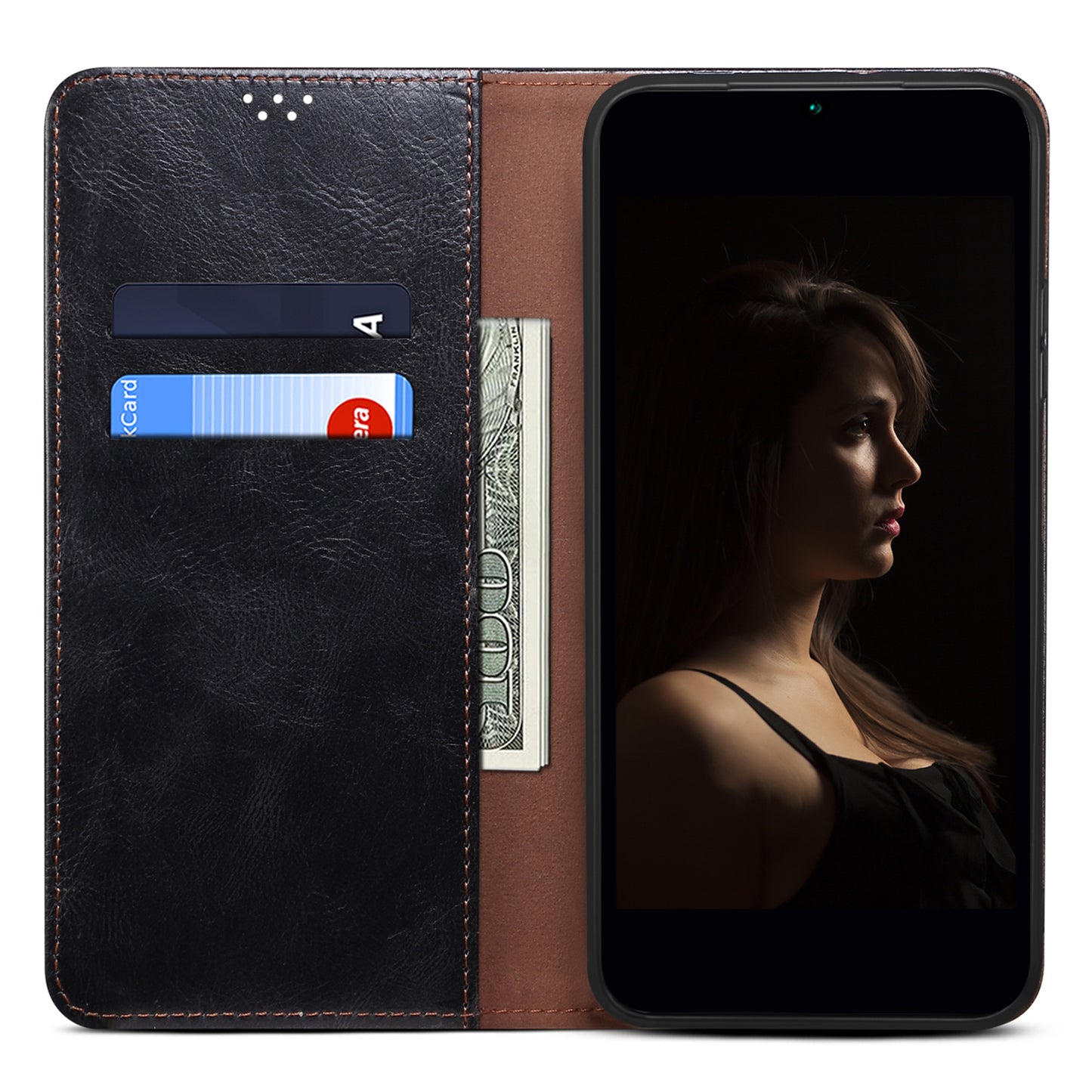 For Samsung Galaxy A05s 4G Case Mobile Phone Cover Stand Wallet TPU + PU Leather Shell