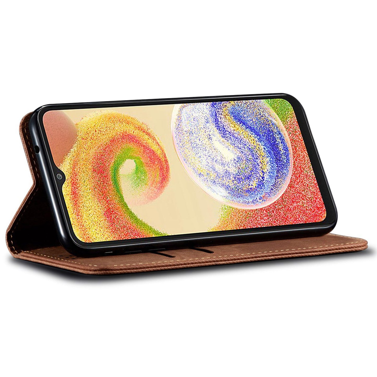 For Samsung Galaxy A05s 4G Case Shockproof Corners Leather Mobile Phone Shell Wallet