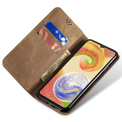 For Samsung Galaxy A05s 4G Case Shockproof Corners Leather Mobile Phone Shell Wallet