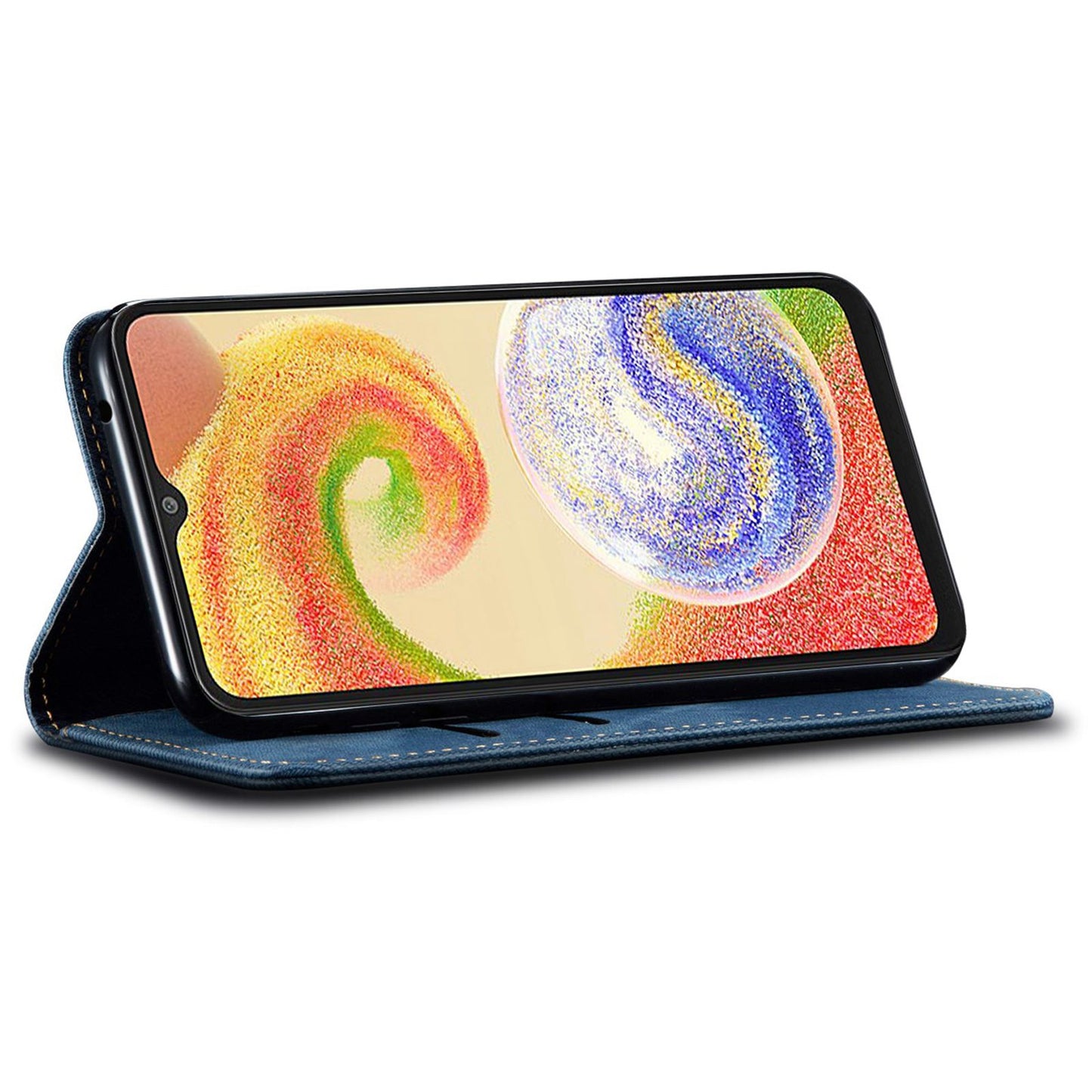 For Samsung Galaxy A05s 4G Case Shockproof Corners Leather Mobile Phone Shell Wallet