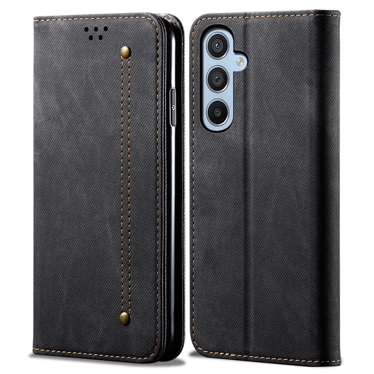 For Samsung Galaxy A05s 4G Case Shockproof Corners Leather Mobile Phone Shell Wallet