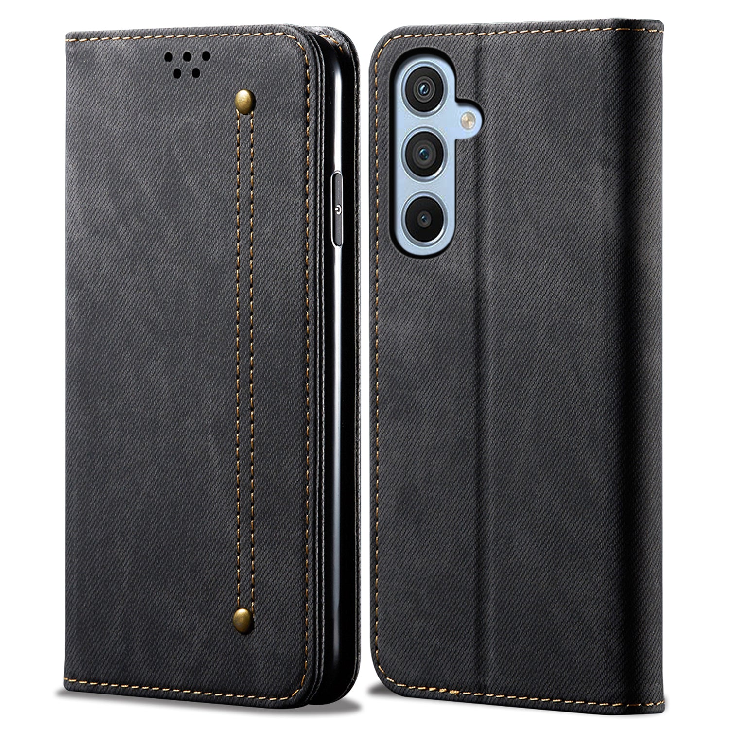 For Samsung Galaxy A05s 4G Case Shockproof Corners Leather Mobile Phone Shell Wallet