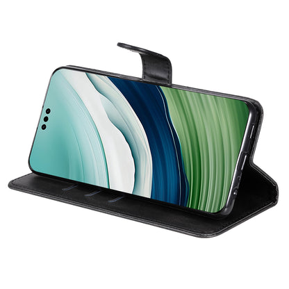 For Huawei Mate 60 Case Anti-Scratch Shell Zipper Pocket Wallet Stand Phone Cover