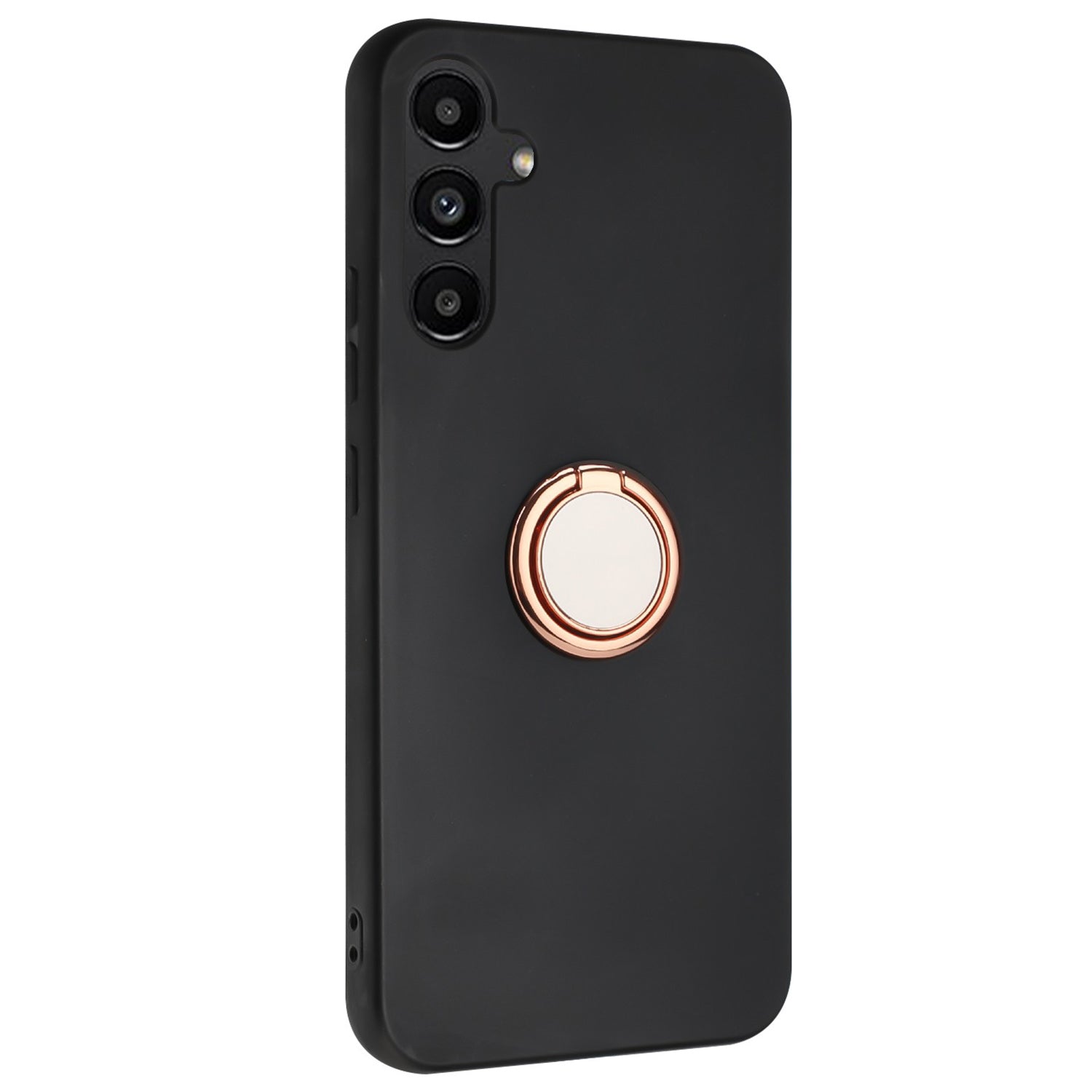 For Samsung Galaxy A05s 4G Case Matte TPU Protective Phone Cover with Ring Kickstand