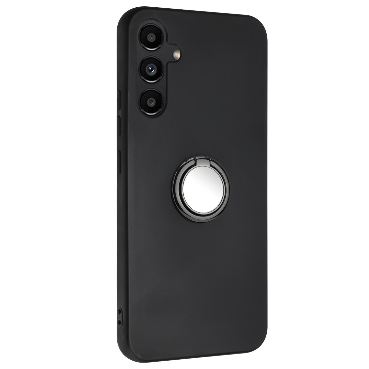 For Samsung Galaxy A05s 4G Case Matte TPU Protective Phone Cover with Ring Kickstand