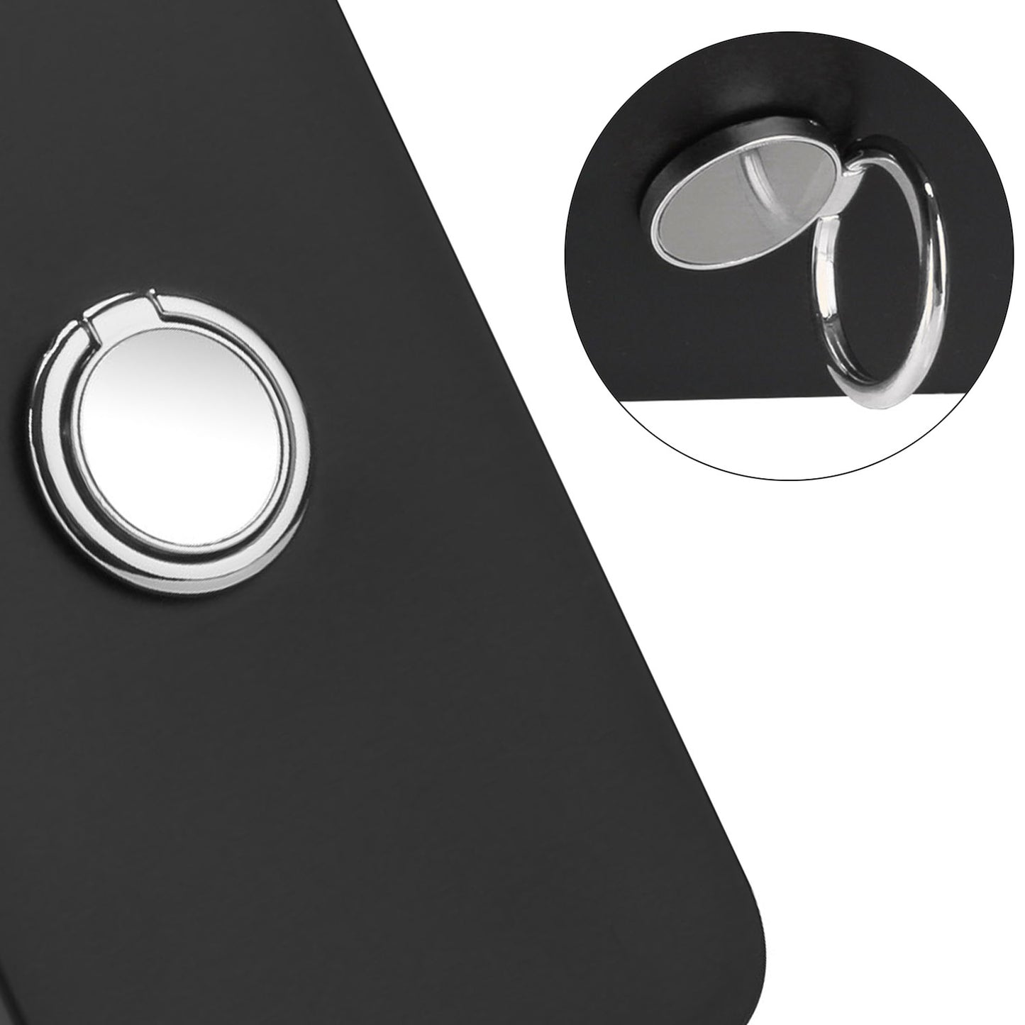 For Samsung Galaxy A05s 4G Case Matte TPU Protective Phone Cover with Ring Kickstand