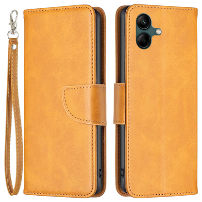 For Samsung Galaxy A05 4G Case PU Leather Phone Cover with Wallet Stand