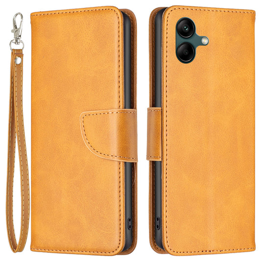 For Samsung Galaxy A05 4G Case PU Leather Phone Cover with Wallet Stand