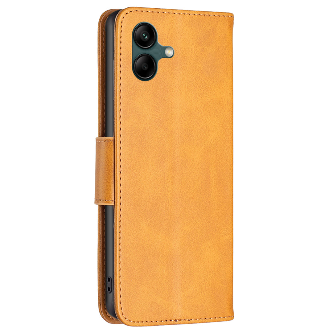 For Samsung Galaxy A05 4G Case PU Leather Phone Cover with Wallet Stand