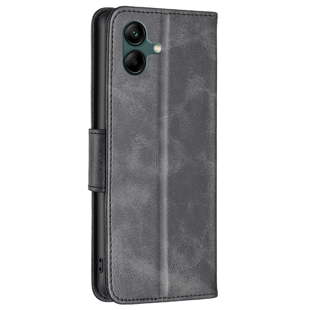 For Samsung Galaxy A05 4G Case PU Leather Phone Cover with Wallet Stand