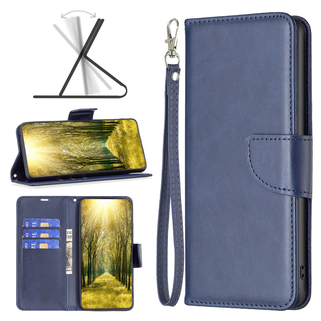 For Samsung Galaxy A05 4G Case PU Leather Phone Cover with Wallet Stand
