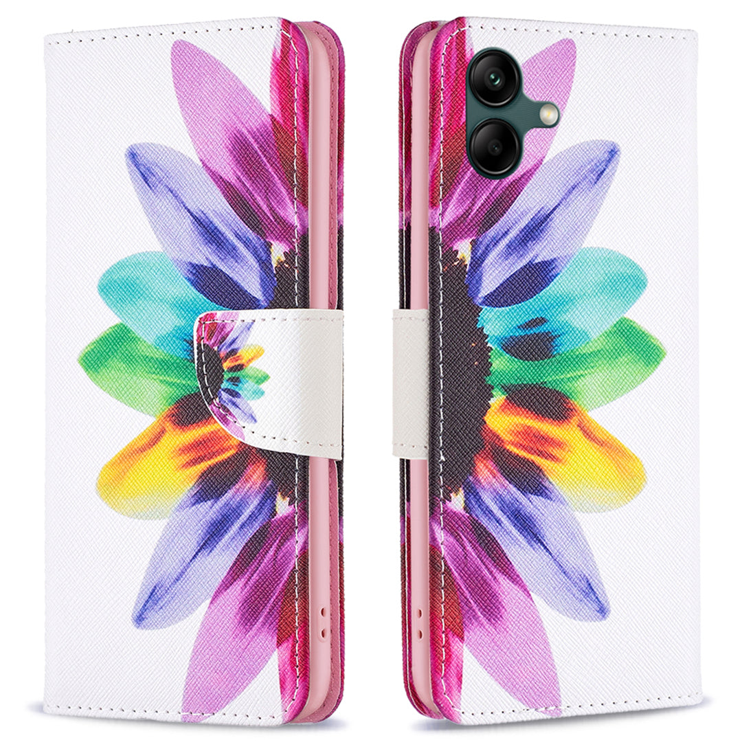 For Samsung Galaxy A05 4G Leather Case Wallet Stand Phone Cover