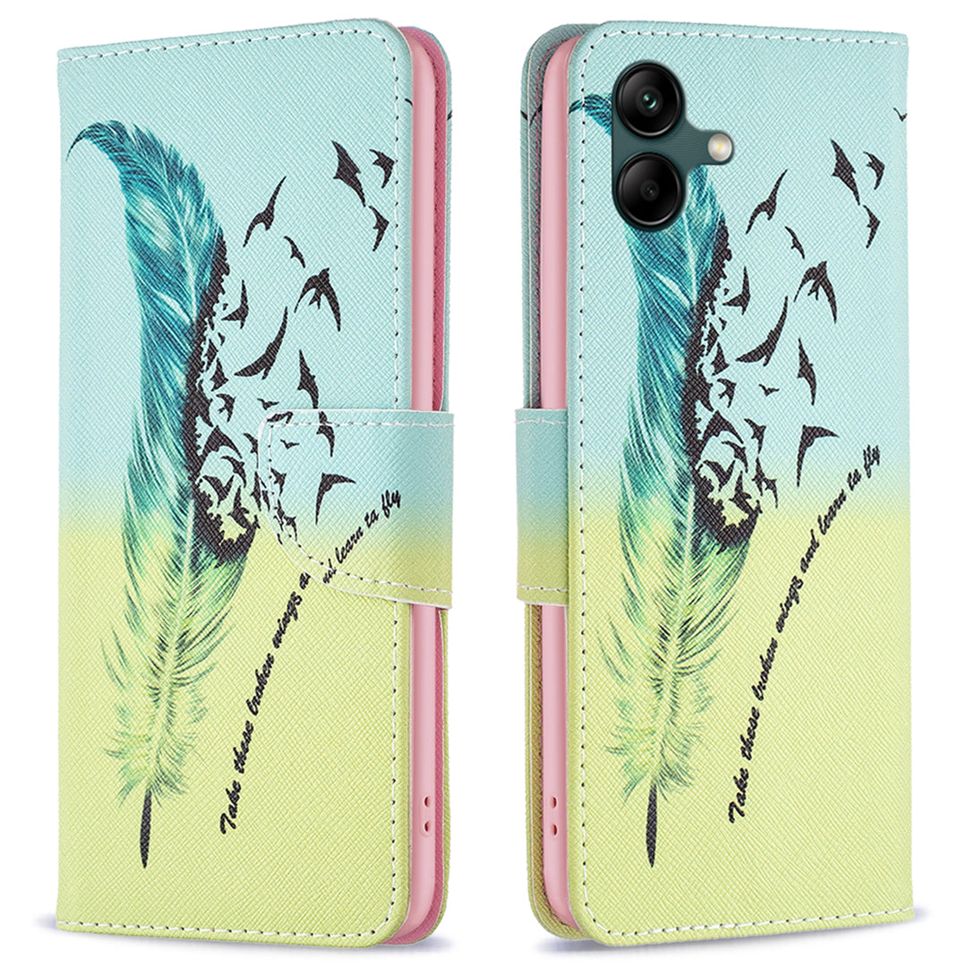 For Samsung Galaxy A05 4G Leather Case Wallet Stand Phone Cover