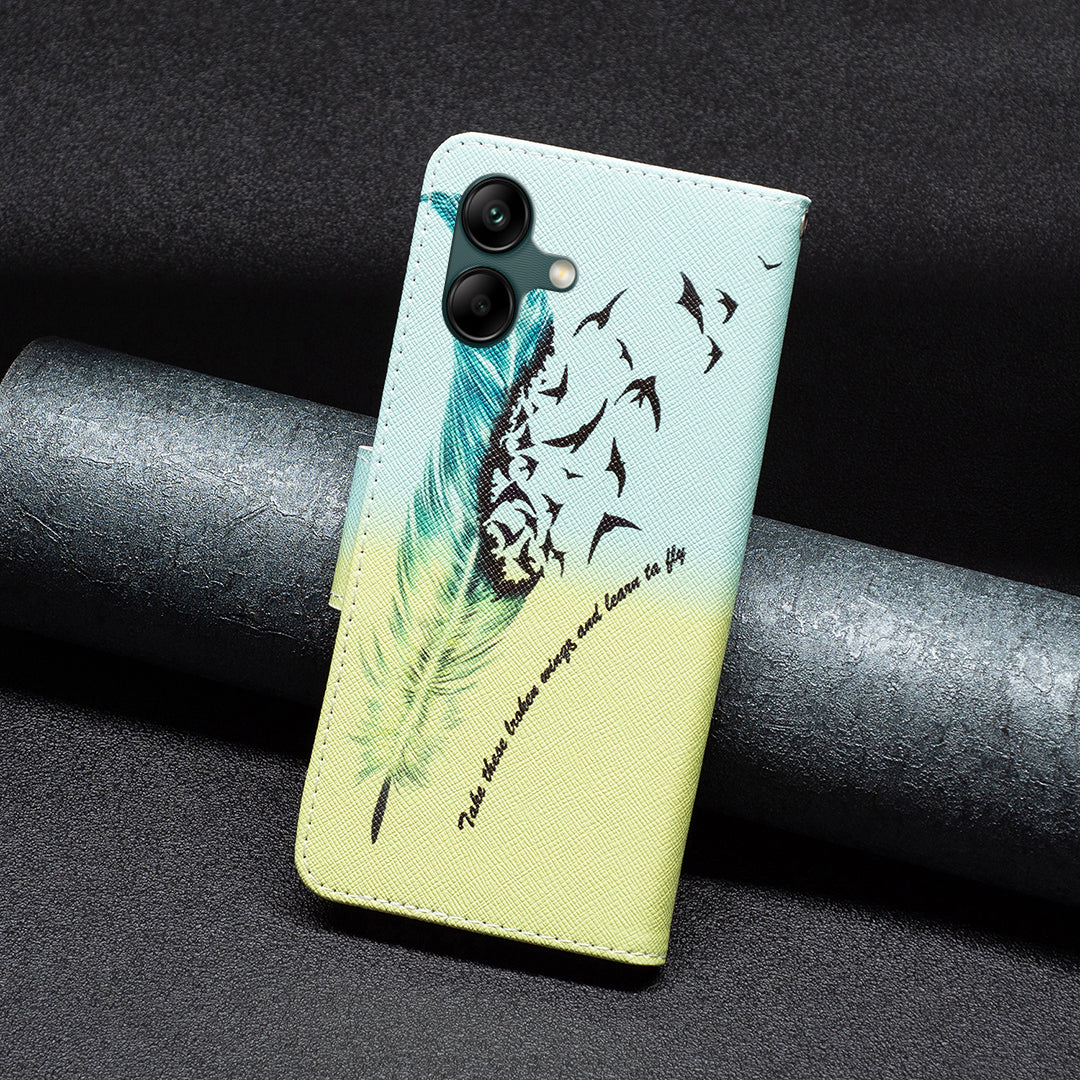 For Samsung Galaxy A05 4G Leather Case Wallet Stand Phone Cover